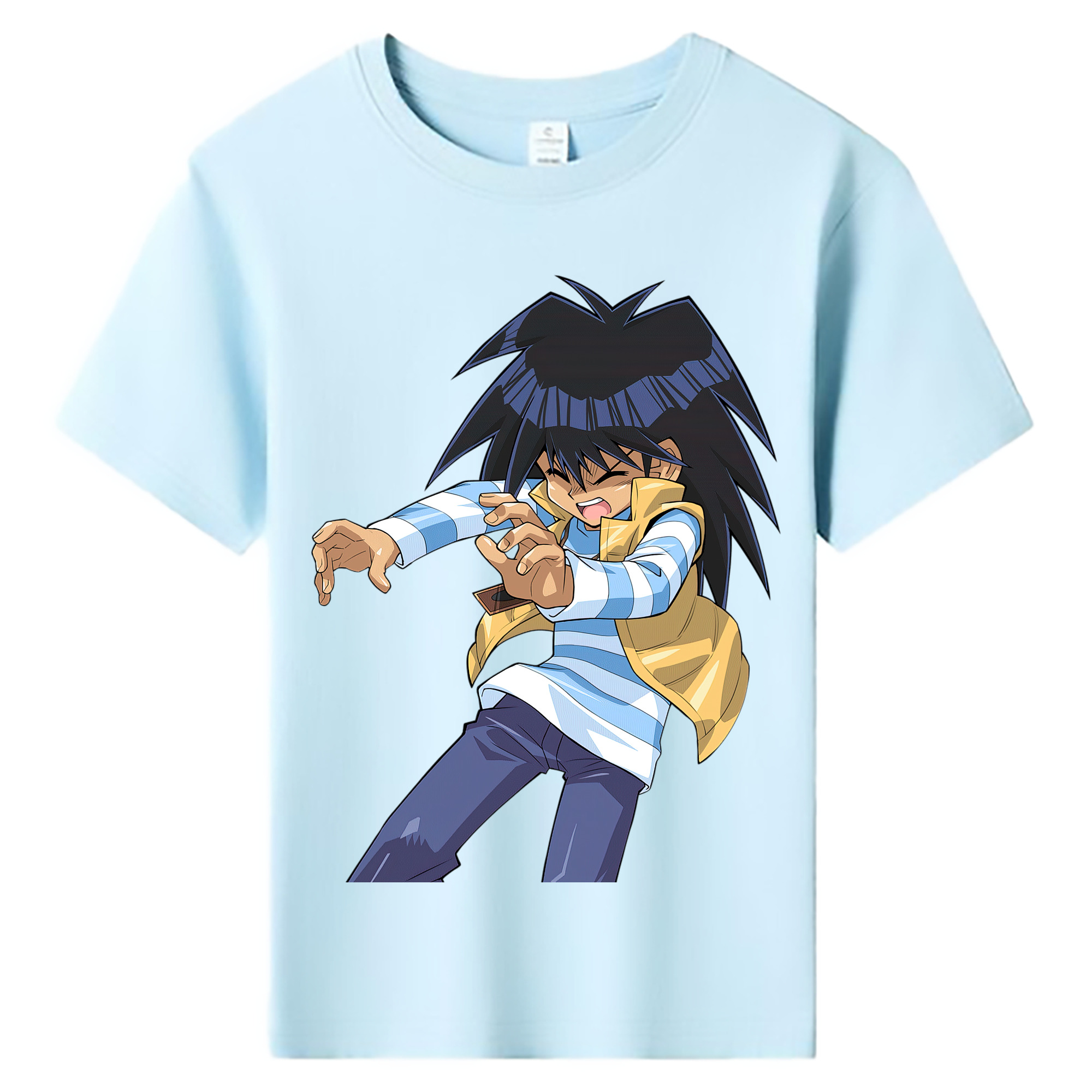 （画像用） 遊☆戯☆王 Yu-Gi-Oh! 綿100％キッズTシャツ（フロントプリント）